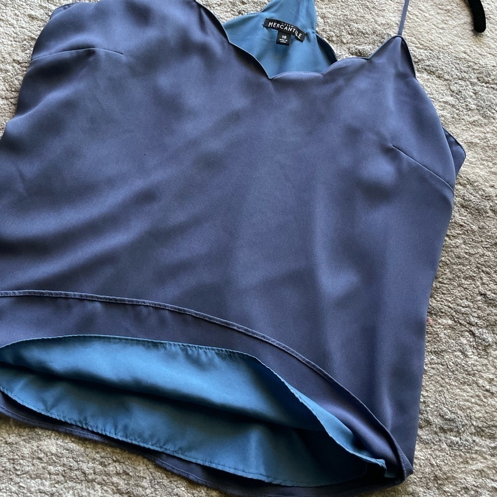 J. Crew Scalloped Racerback Tank | 10 - Picture 6 of 7